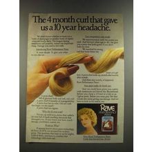 1986 Rave Performance Perm Ad - The 4 Month Curl