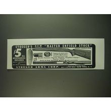 1939 Stoeger Arms Corp. Master Enfield Stock Ad