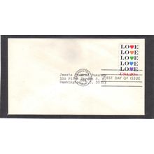 FDC 2072 20c Love (No Cachet-Typed/A) CV40090