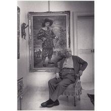 John Philips Giorgio De Chirco Painter Artist Home Portrait 1961 Award Postcard