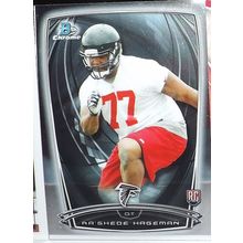 2014 Topps Bowman Chrome RA'SHEDE HAGEMAN (Falcons) Rookie Card #118