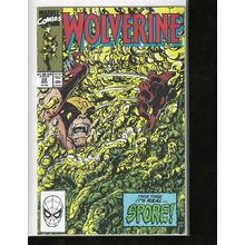 Wolverine, #22, Marvel Comic, 1990, Mid Grade