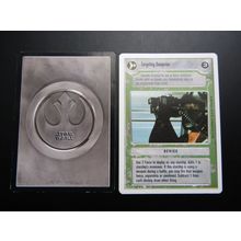 Star Wars 1995 Premiere Decipher CCG W/B Card Targeting Computer LS