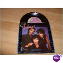 shalamar,dead giveaway.1983 7" p/s.solar ,e 9819