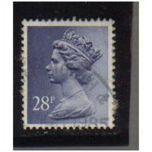 1983 GB 28P VIOLET F/U SG X975