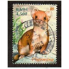 FRA 2001 4.50F 'ANIMALS' FINE USED (EBID20-266)