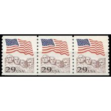 2523 29c U.S. Flag Very Fine MNH PNC 4/3 W1380