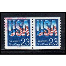 Used 2607 23c U.S.A. Very Fine CNP Left 1111 PA1462