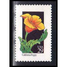 2651 29c California Poppy Fine MNH V2268 (2)