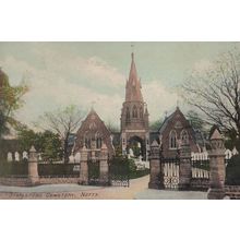 Stapleford Cemetary Nottingham Antique Postcard