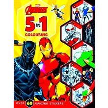 With Dot To Dot, Colour-By-Numbers, Copy Colouring, And More! Marvel Avengers: 5