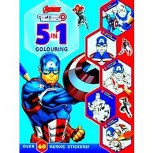 With Dot To Dot, Colour-By-Numbers, Copy Colouring, And More! Marvel Avengers Ca
