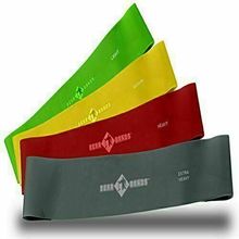 Multi-Resistant Exercise Stretch Bands, 3 count