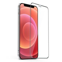 IntelliShield Tempered- Red Glass with 3D Edge iPhone 12 Mini[ Clear ]