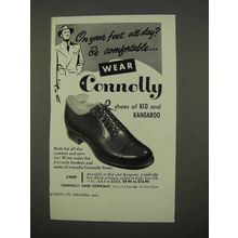 1955 Connolly #8600 Shoe Ad - On Your Feet All Day?