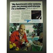 1978 Grumman Sunstream Solar System Ad - Save Money