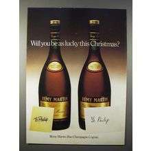 1978 Remy Martin Cognac Ad - Lucky This Christmas?
