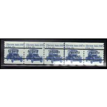 1906a 17c Electric Auto Fine MNH Dry Gum PNC 3A/5 Gap 1L X1394