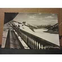 BERGHAUS GALERIE, JUNGFRAUJOCH, SWITZERLAND unused postcard RP =