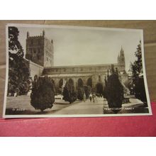 TEWKESBURY ABBEY, GLOUCESTERSHIRE unused vintage postcard RP Valentine =