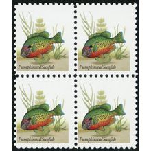 2481a, MNH 45¢ Block - Black Eng Color Omitted PFC Certificate - Stuart Katz