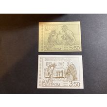 ICOLLECTZONE Sweden 819a and 820a Complete Booklet XF NH