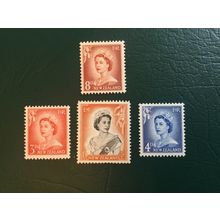 ICOLLECTZONE New Zealand 298A, 309-310, 312 VF hinged