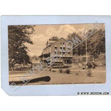 CT Leesville-East Hampton Bridgeway Inn On Salmon River w/Old Car Photo Ty~939