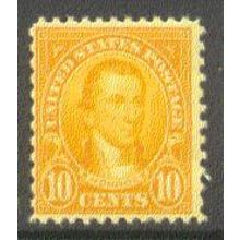 642 10c James Monroe Barely Clears MNH Q1916