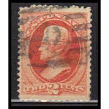Used 183 2c Andrew Jackson Fine RA0208