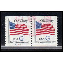 Used 2890 32c G Old Glory Very Fine CNP Left A1417 PA1561