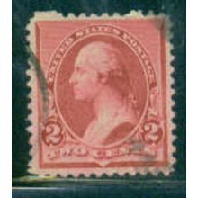 Used 220 2c George Washington Fine A04367