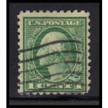 Used 543 1c George Washington Average Plus K3658