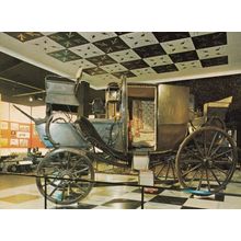 Lord Dorchester Coach Transport Canadian Military Museum Postcard