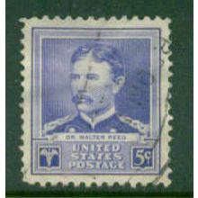 Used 877 5c Dr. Walter Reed Very Fine NA1585