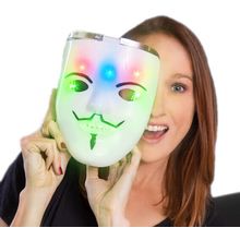LED Carnival Props Anonymous Guy Fawkes V for Vendetta Movie Themed Mask