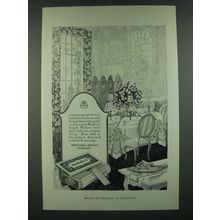 1919 Nabisco Sugar Wafers Ad - Added Enjoyment