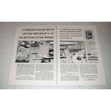 1929 Eveready Prestone Anti-Freeze Ad - Skyways