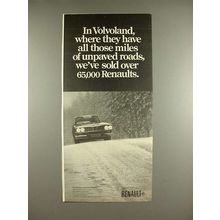 1969 Renault 16 Sedan-Wagon Car Ad - in Volvoland