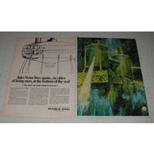 1969 Republic Steel Ad - Jules Verne Lives Again