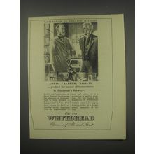 1949 Whitbread Ale and Stout Ad - Whitbread in English History Louis Pasteur