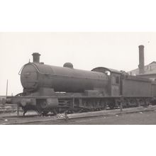 NER No 2239 Class T2 at West Hartlepool Shed Railway Train Original Photo