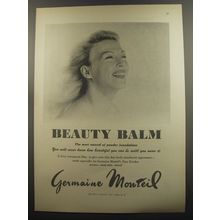 1953 Germaine Monteil Beauty Balm Advertisement