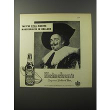 1953 Heineken Beer Ad