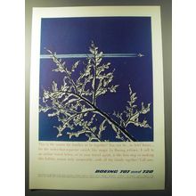1960 Boeing 707 and 720 Jetliners Ad - This is the season for families