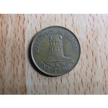 Jersey 1987 Elizabeth ll 1p Coin