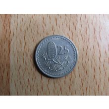 Cyprus 1979 25 Mils Coin