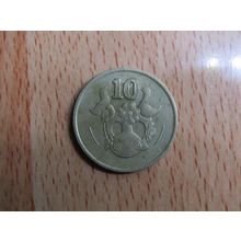 Cyprus 1993 10 Cents Coin