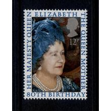 SG1129 1980 12p QUEEN MOTHER 80th BIRTHDAY ~ UNMOUNTED MINT GB.