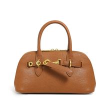 Women Genuine Leather Purses Handbags Tote Bag Shoulder Bag Brown
